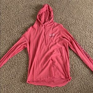 Long sleeve t-shirt with hood